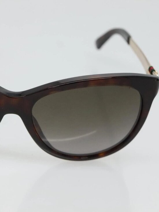 GUCCI Sunglasses metal Brown Auth BA3302 main image 3